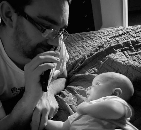 Dakota Brinkman with her daughter Ripley Lou Brinkman (b. June 2021).